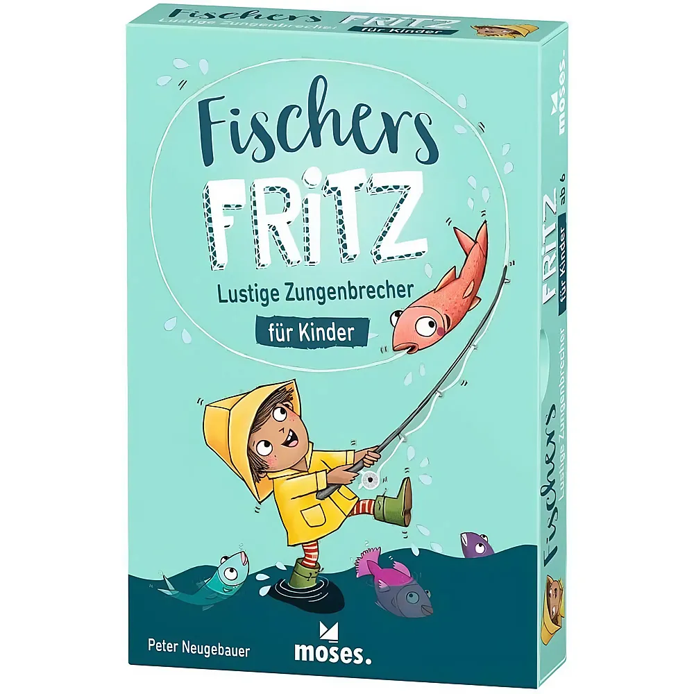 Moses Fischers Fritz - Lustige Zungenbrecher Kartenspiel