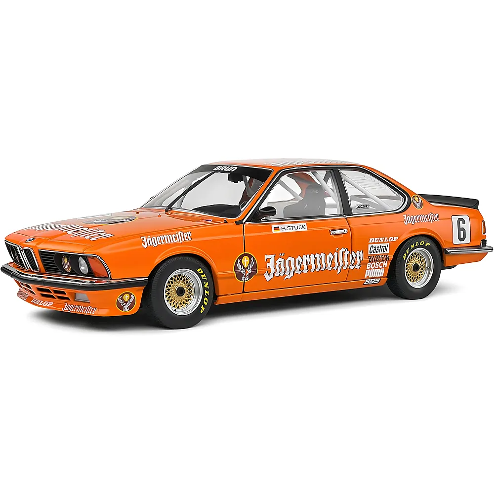 Solido 1:18 BMW 635 CSI E24 6 J�germeister Orange