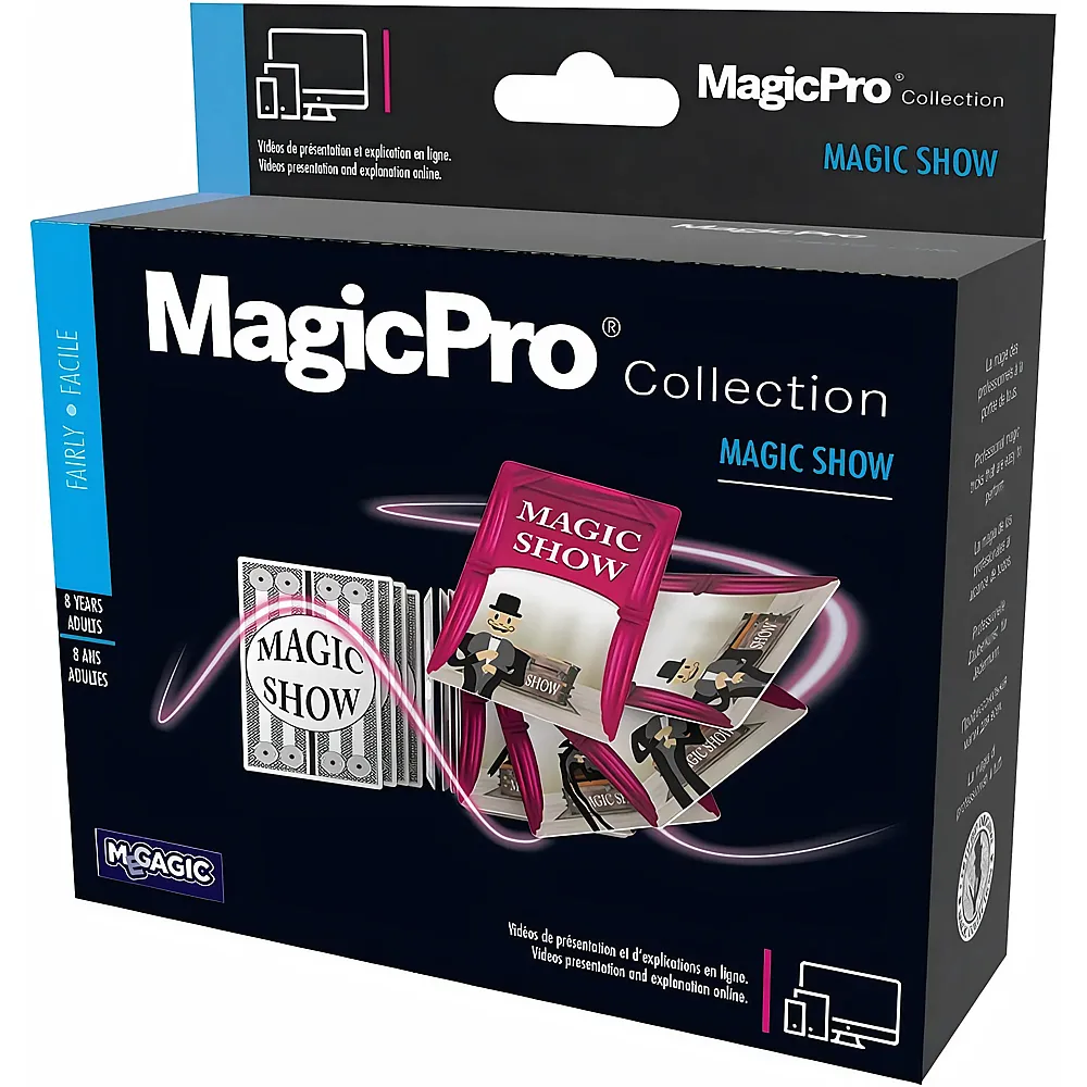 Megagic Magicpro - Magic Show fr-de-it-en-es-ru - Suche