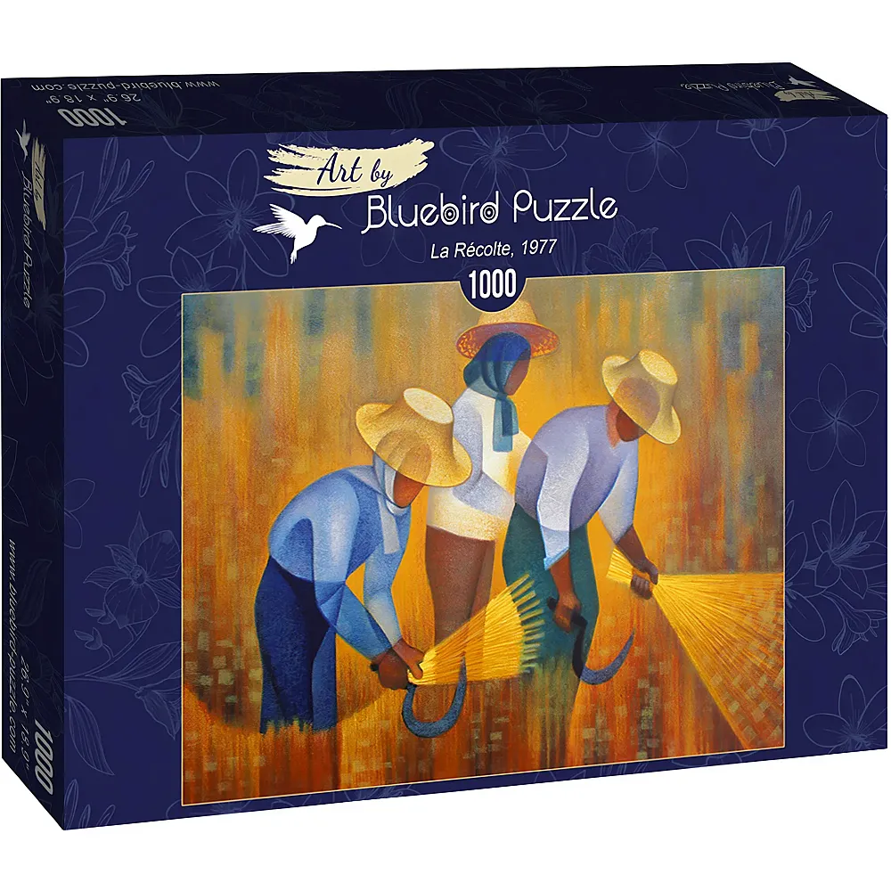 Bluebird Puzzle Louis Toffoli La R�colte, 1977 - 1000 Teile