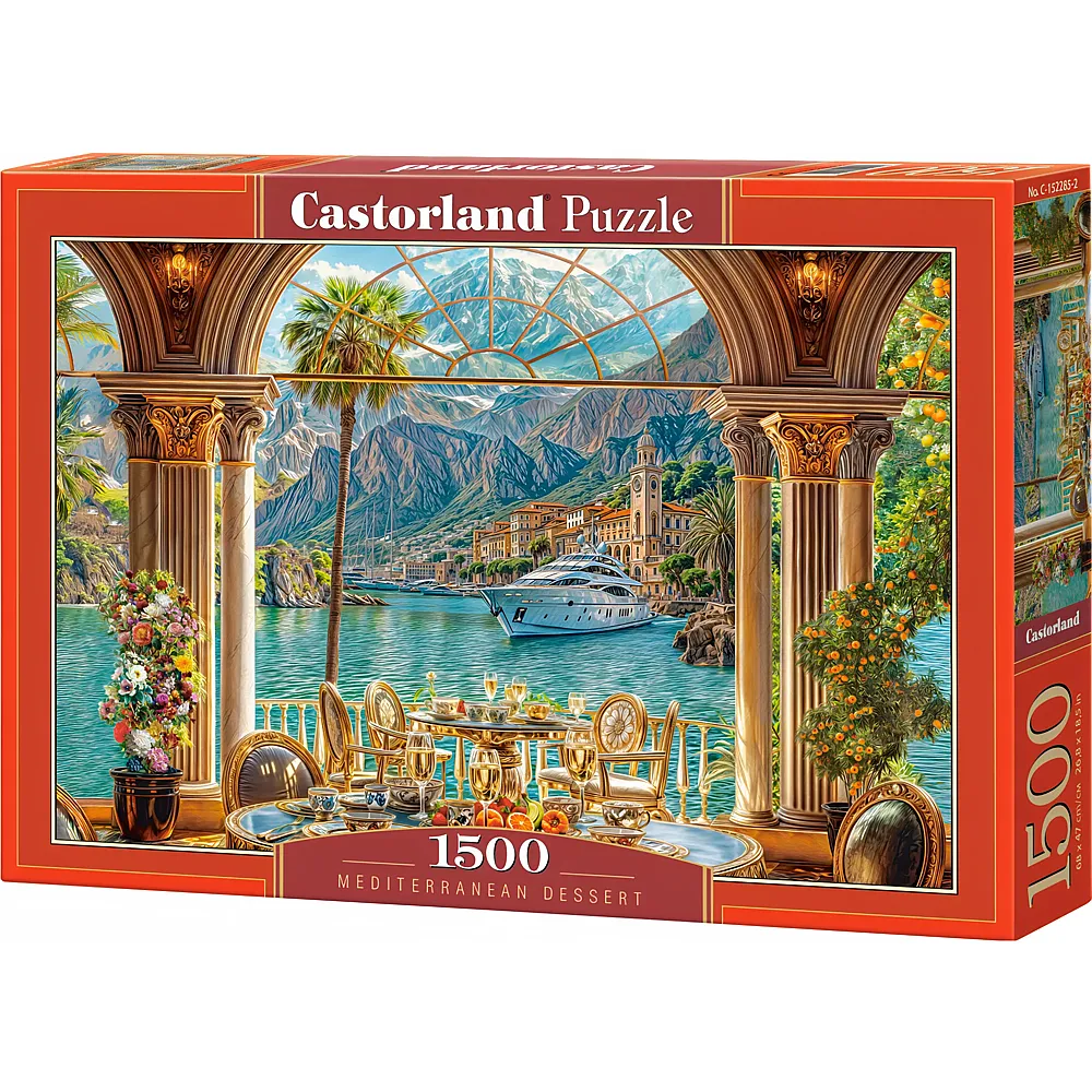 Castorland Puzzle Mediterranean Dessert - 1500 Teile