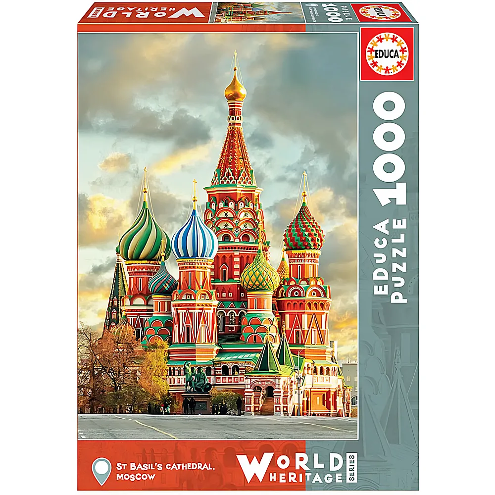 Educa Puzzle St. Basilius-Kathedrale Moskau 1000Teile