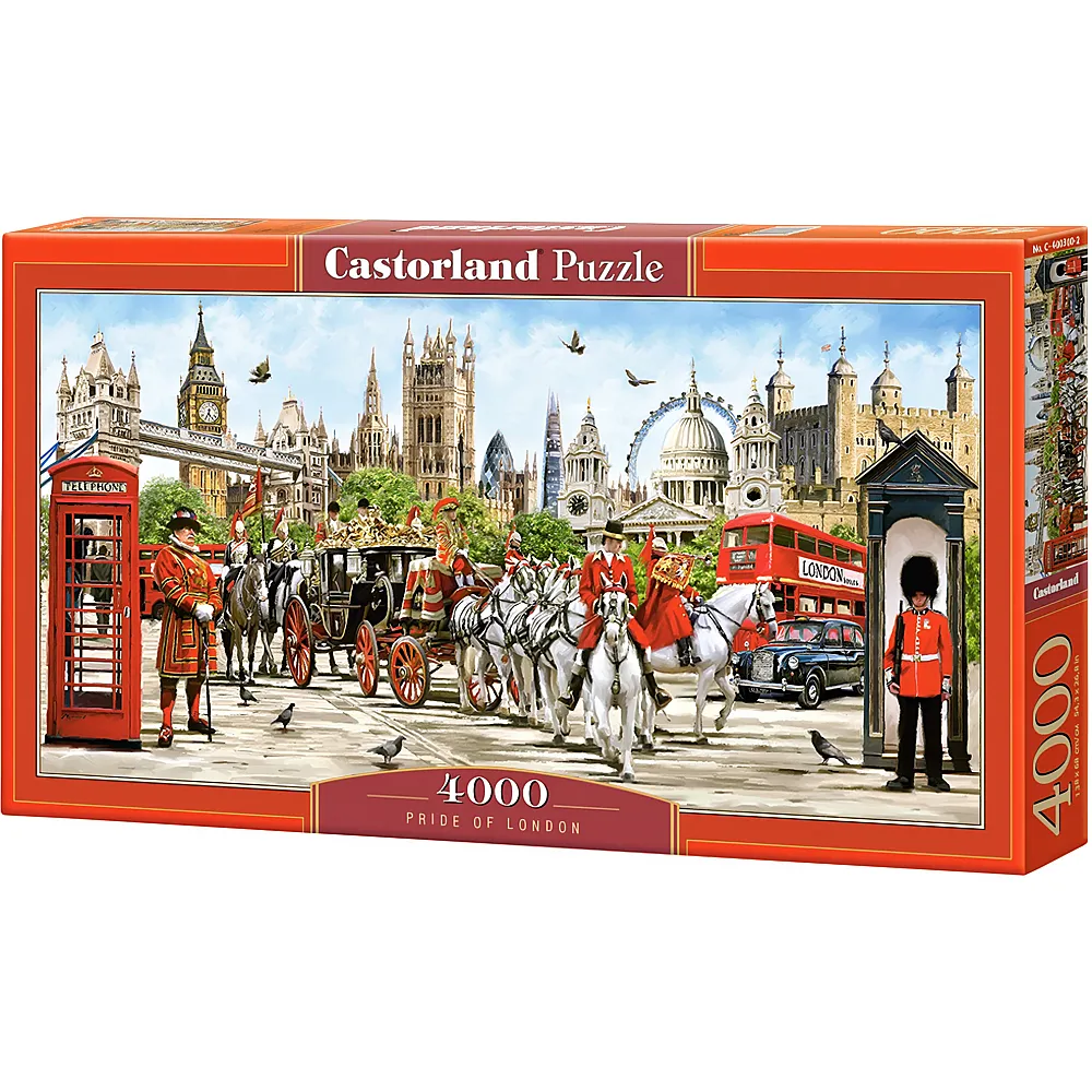 Castorland Puzzle Pride of London 4000Teile