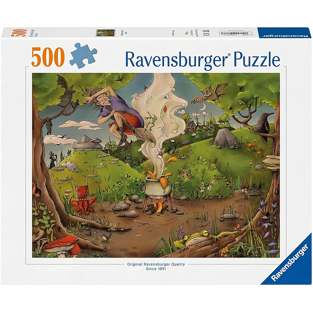 Ravensburger Puzzle Bei der Waldhexe 500Teile