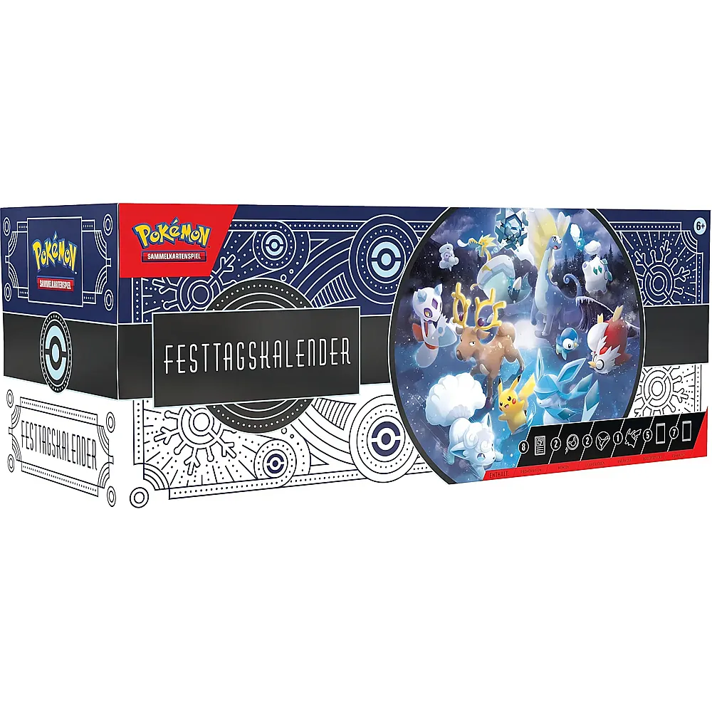 Pok�mon TCG Pok�mon Adventskalender - Deutsch