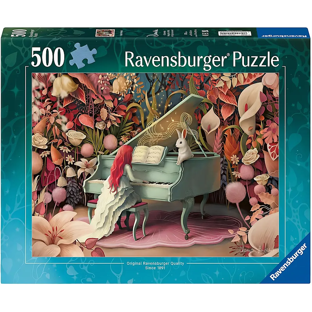 Ravensburger Puzzle Rabbit Recital - 500 Teile