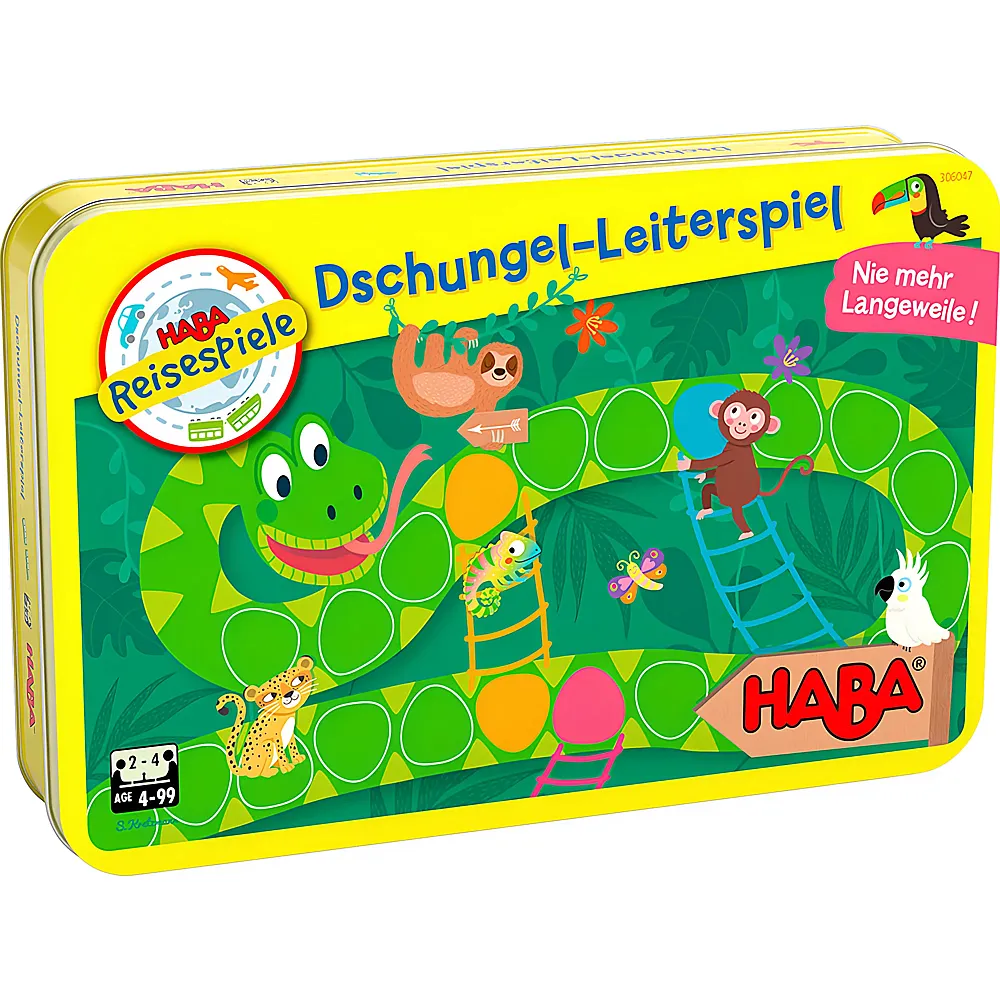 HABA Spiele Dschungel-Leiterspiel