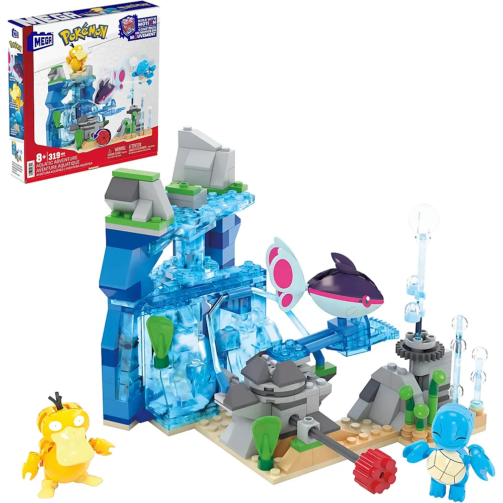Mega Construx MEGA Pok�mon Wasserabenteuer - 319 Teile