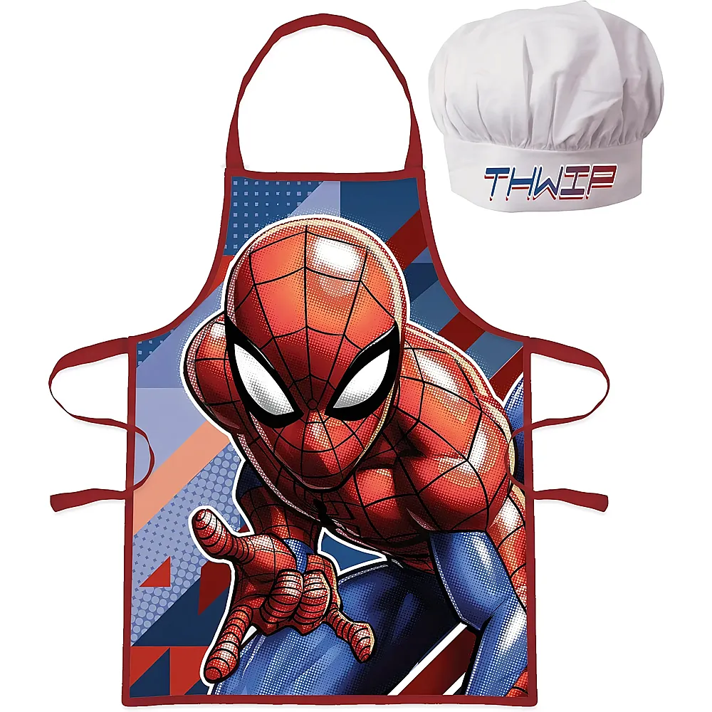 Kids Licensing Marvel Spiderman - Kochsch�rze + Hut - Suche