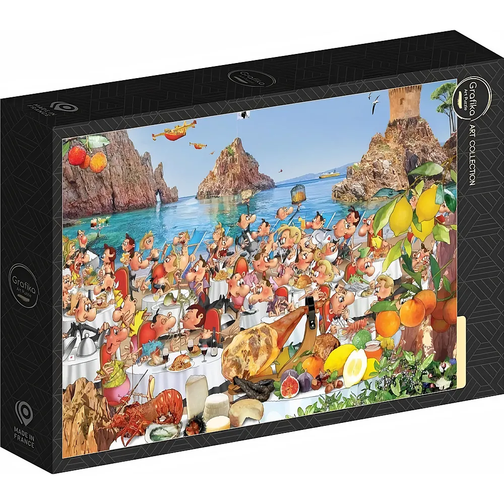 Grafika Puzzle Art Collection Franois Ruyer Korsika 1000Teile