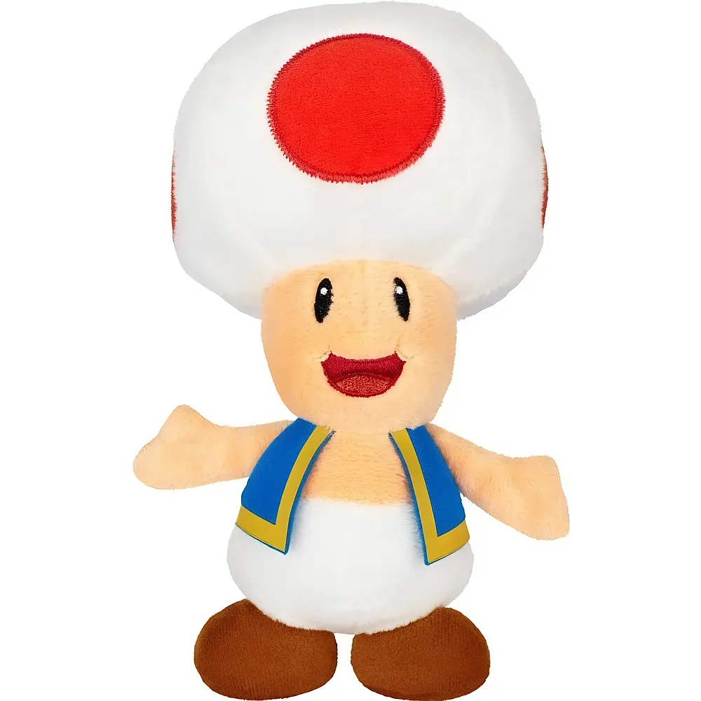 meinspielzeug - Simba Pl�sch Toad 20cm Super Mario | Lizenzfiguren Pl�sch