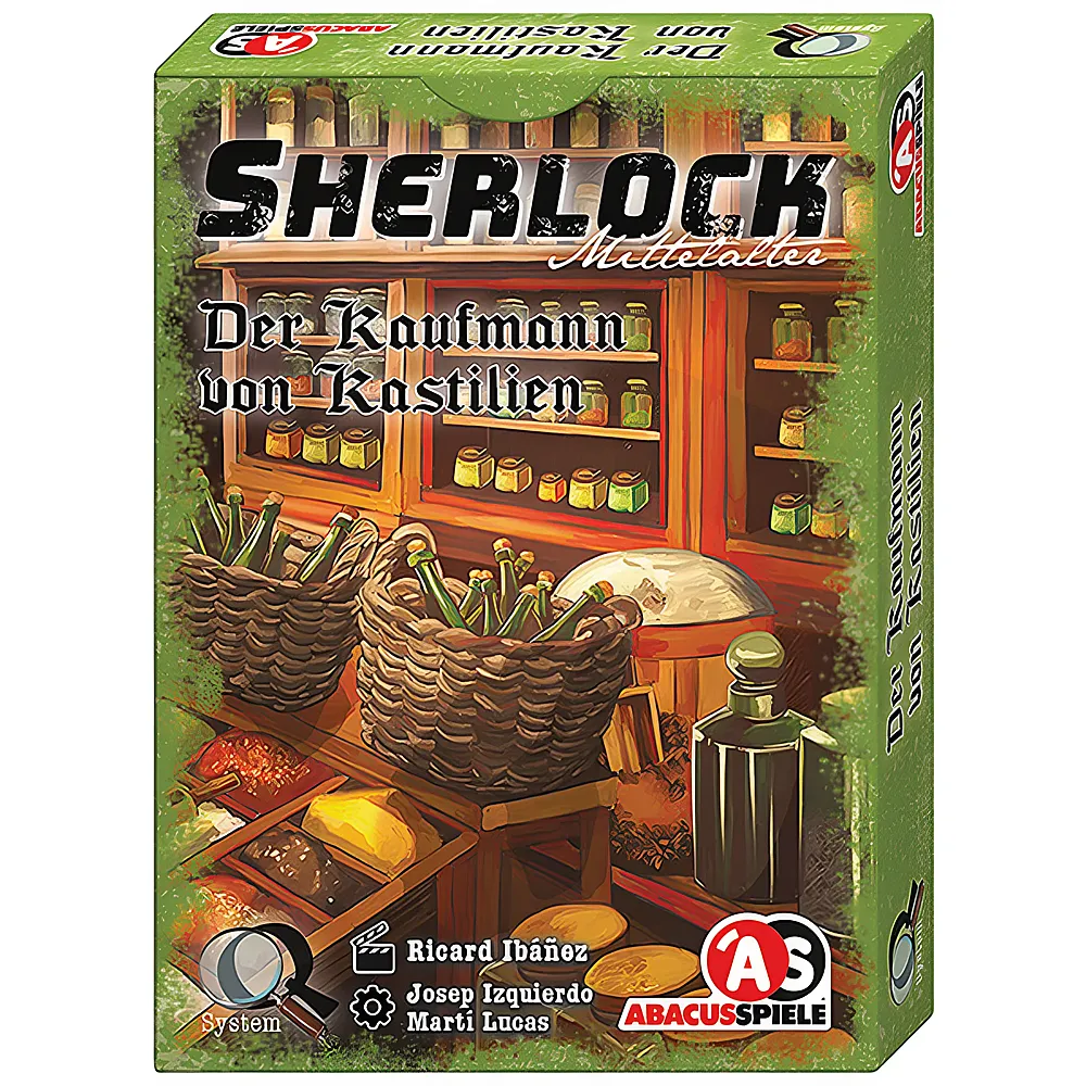 Abacus Spiele Sherlock - Der Kaufmann von Kastilien