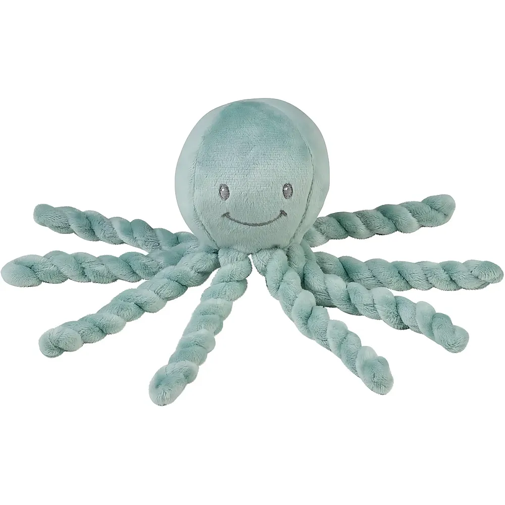 meinspielzeug - Nattou Oktopus Gr�n - 23 cm | Meerestiere Pl�sch