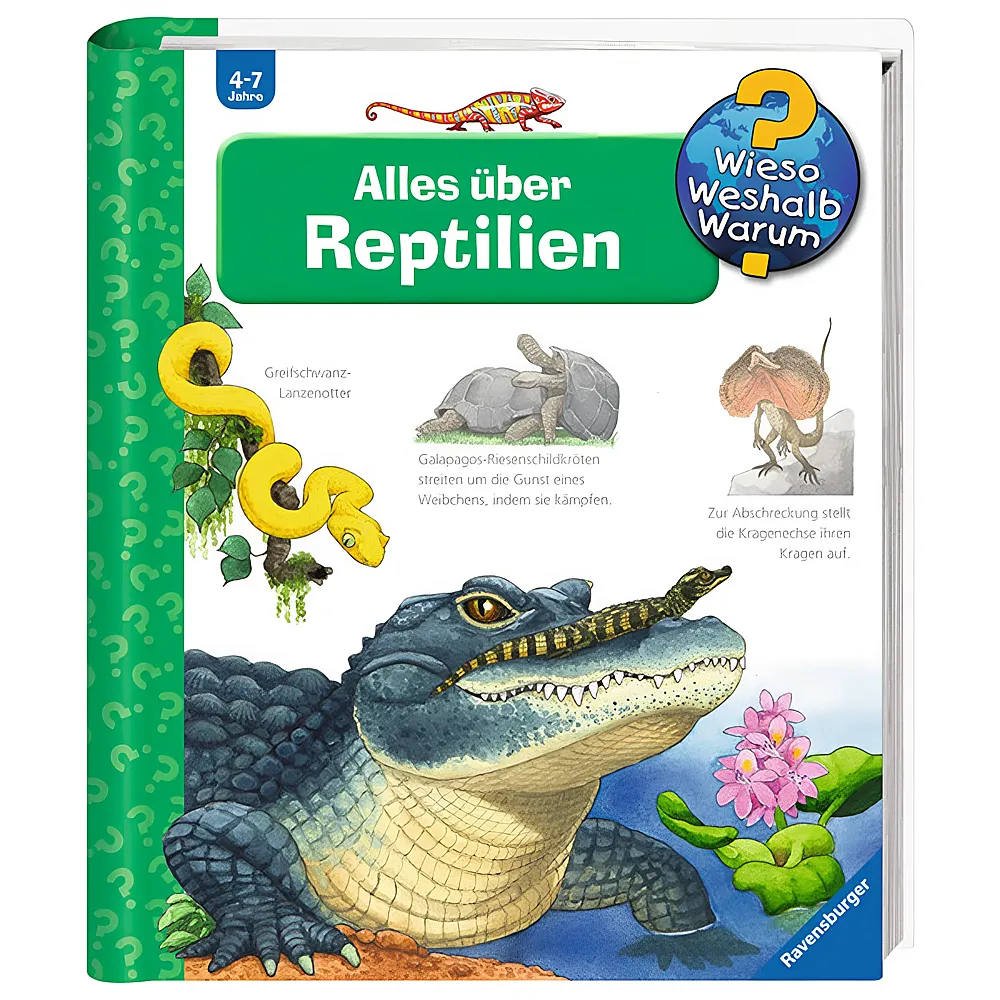 Ravensburger Wieso Weshalb Warum Alles ber Reptilien Nr.64