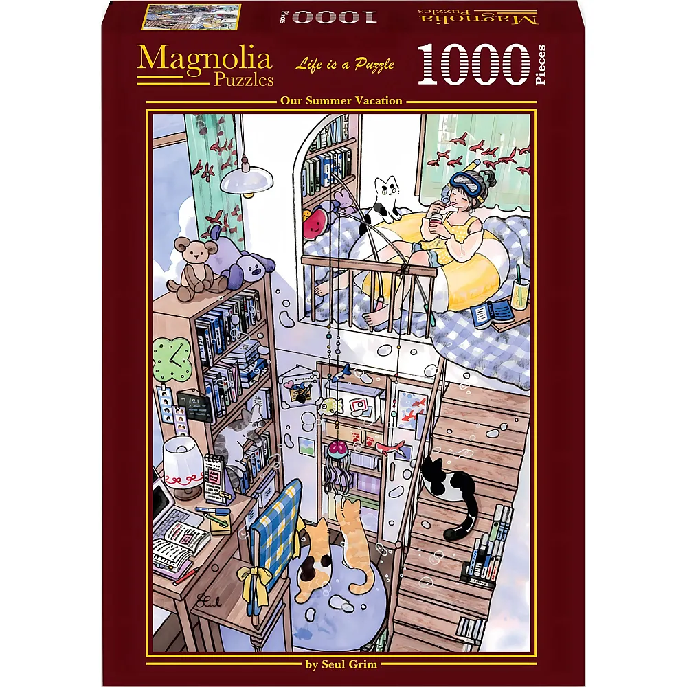 Magnolia Puzzle Puzzle 1000 Teile Unsere Sommerferien