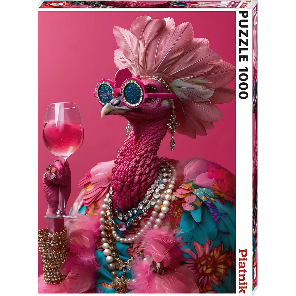 Piatnik Pink Birdie 1000 Teile