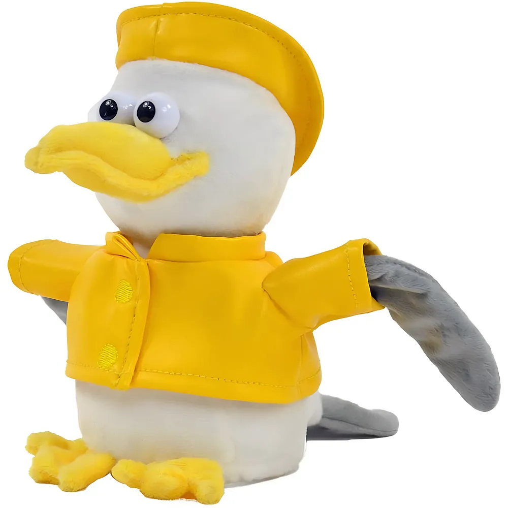 K�gler Labertier Go�land Malwin en cir� jaune avec fonction d'enregistrement - 20 cm