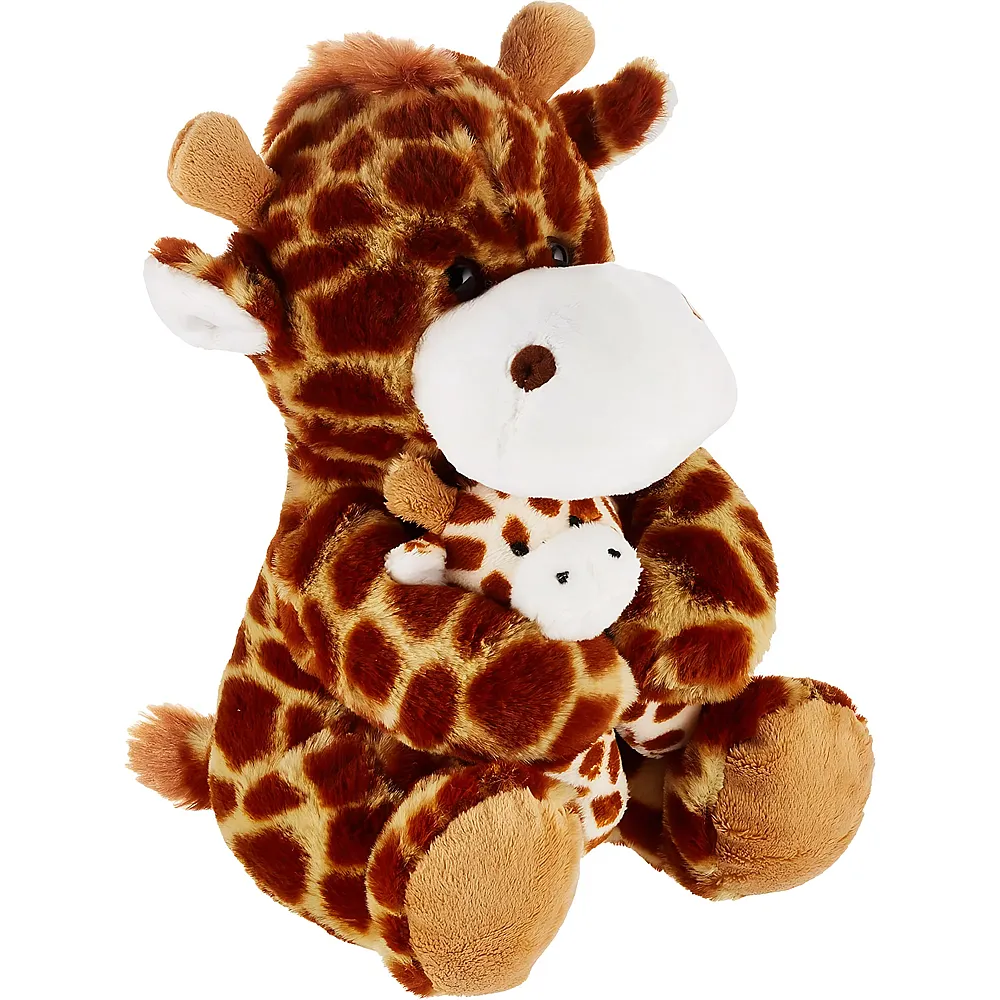 Heunec Misanimo Giraffe mit Baby - 25 cm