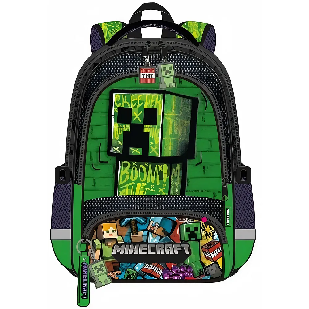 Kids Licensing Minecraft Schulrucksack Mochila Escolar