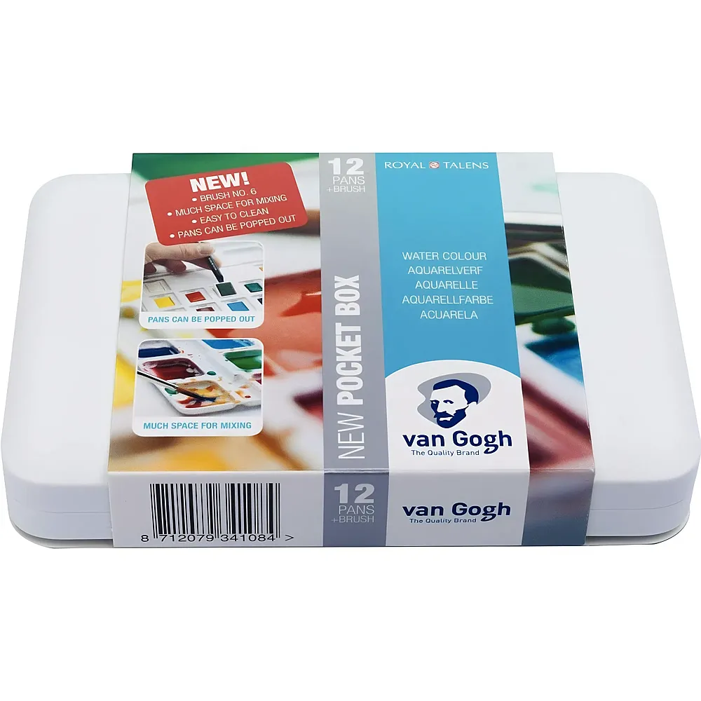 Van Gogh Aquarellfarbe Pocket Box