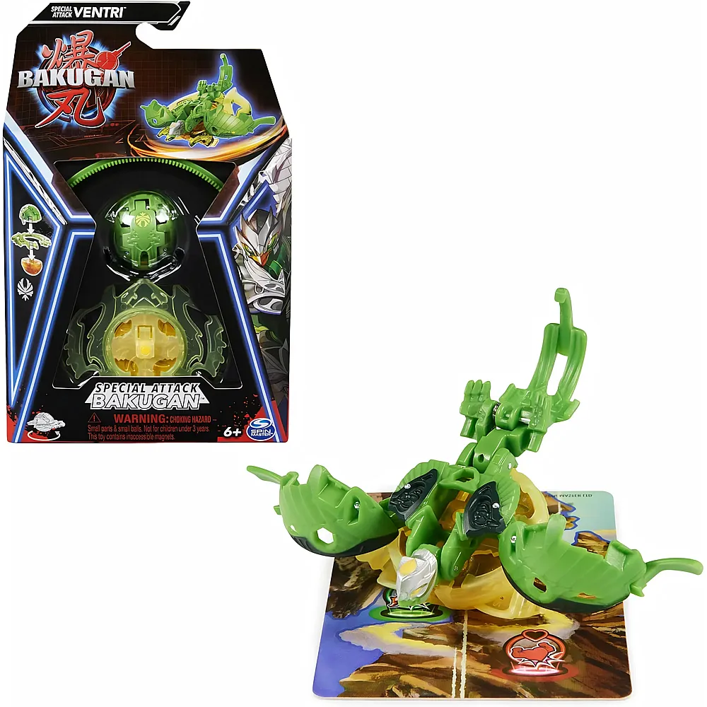 Spin Master Bakugan 3.0 Special Attack 1er Pack - Ventri