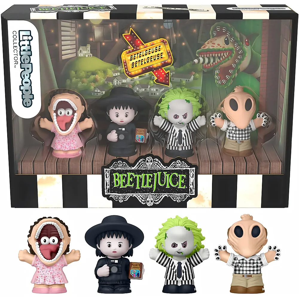 Fisher-Price Little People Collector Beetlejuice Sondereditionsset zum Film