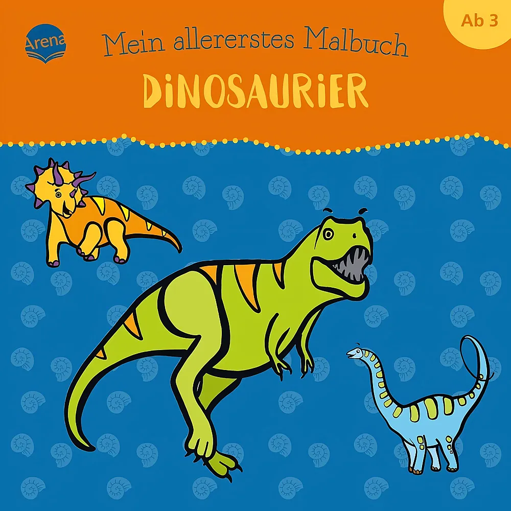 Arena Mein allererstes Malbuch. Dinosaurier - Suche
