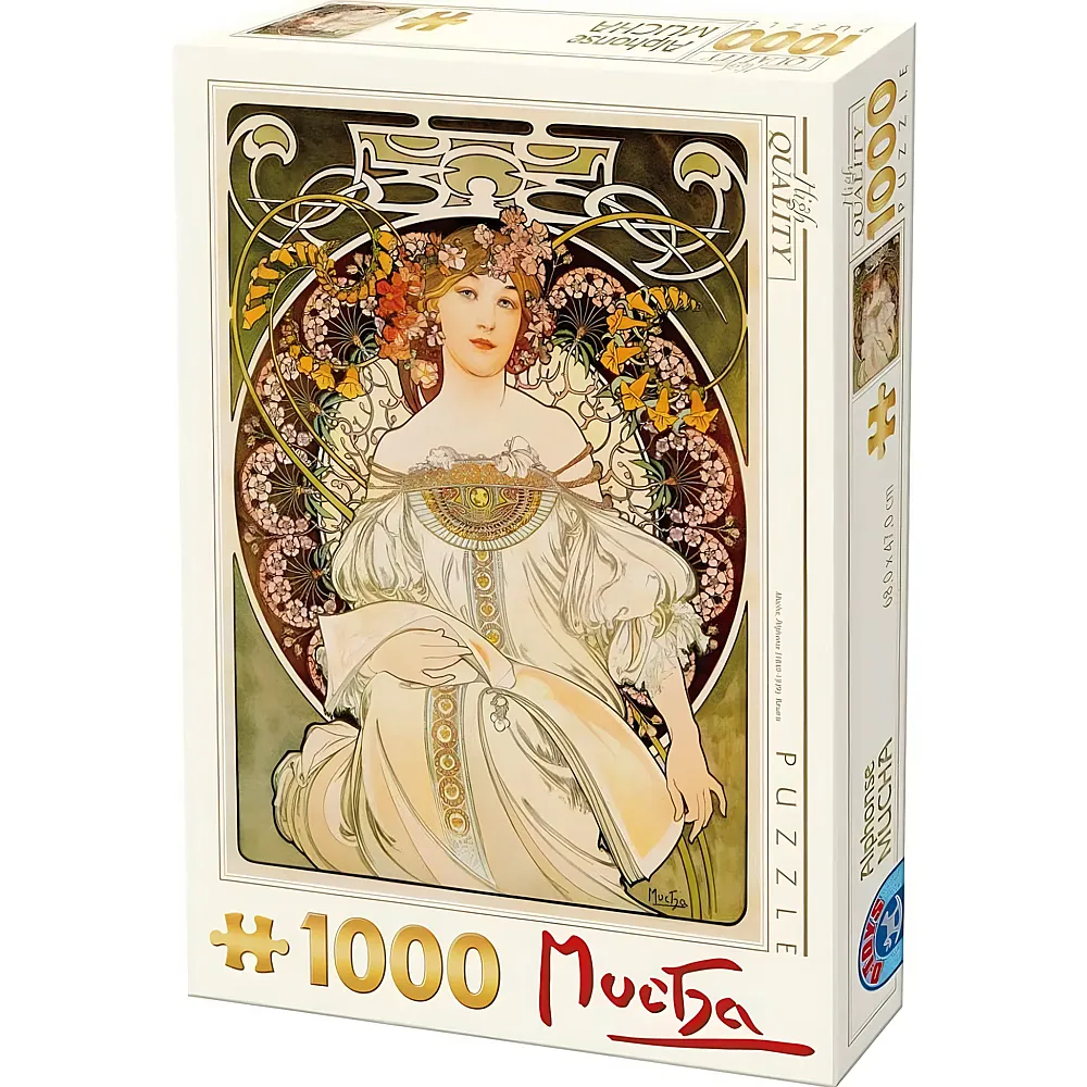 DToys Puzzle Mucha Alphonse Tr�umerei - 1000 Teile