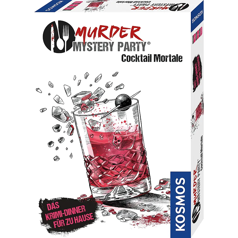 Kosmos Spiele Murder Mystery Party Cocktail Mortale - Deutsch