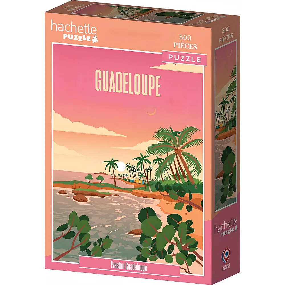 Hachette Puzzle Urlaubstr�ume Guadeloupe 500Teile