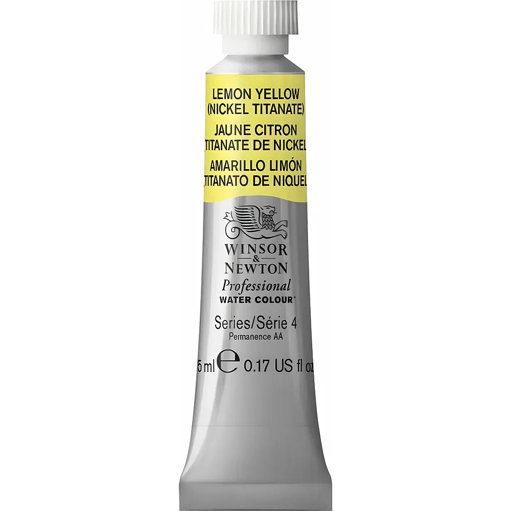 meinspielzeug - Winsor & Newton W&n Prof. Water Colour 5ml Tube Zitronengelfb nickeltitanat