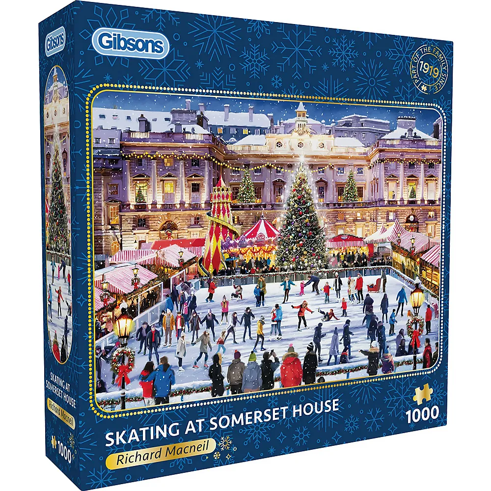 Gibsons Puzzle Richard Macneil Schlittschuhlaufen im Somerset House 1000Teile