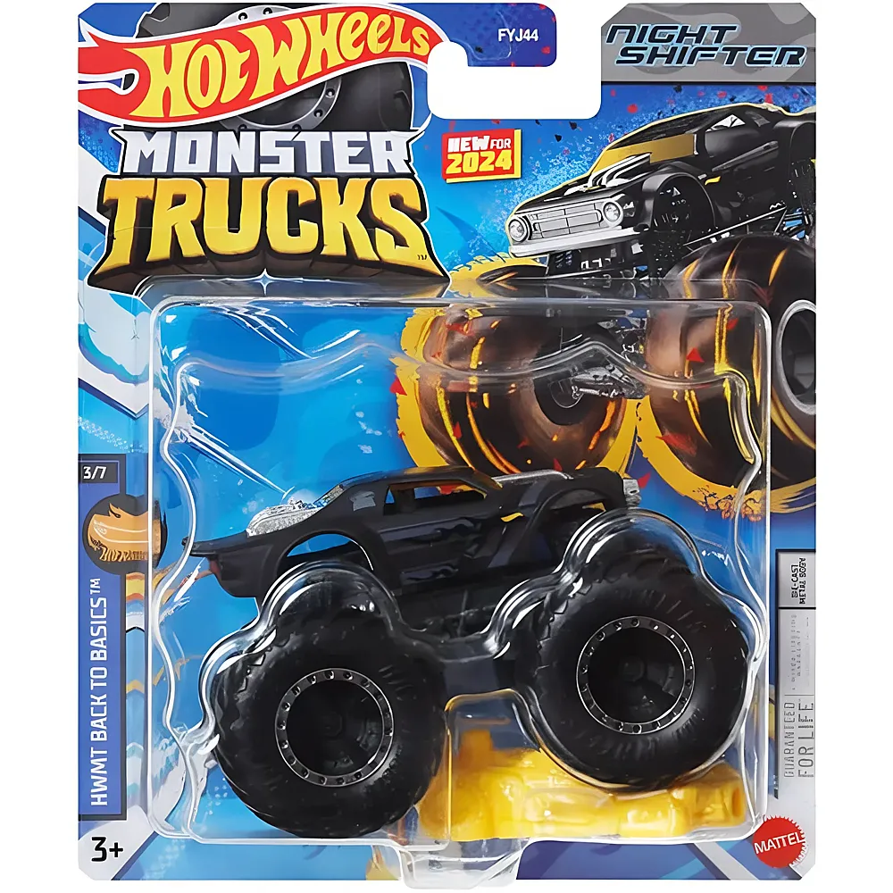 Hot Wheels Monster Trucks Night Shifter 1:64 | Spielzeugauto
