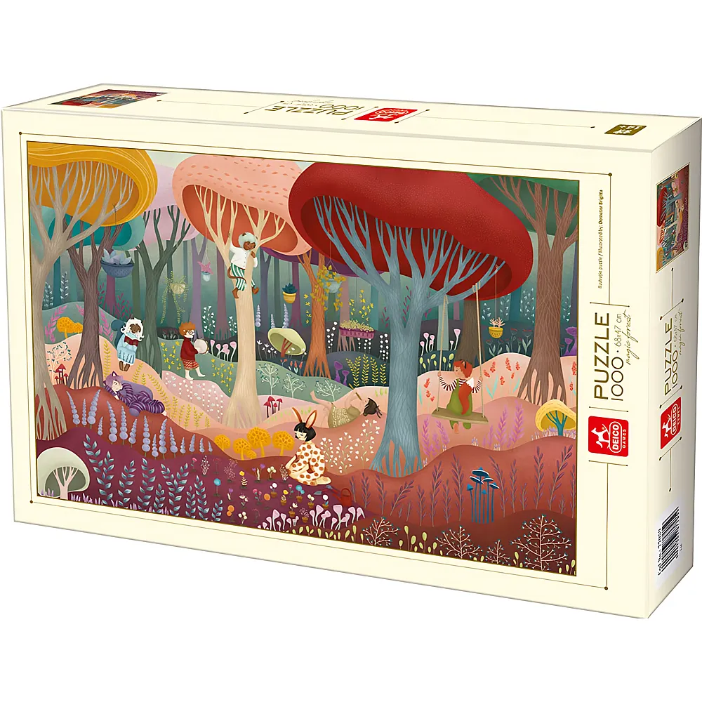 DToys Puzzle Magic Forest - 1000 Teile