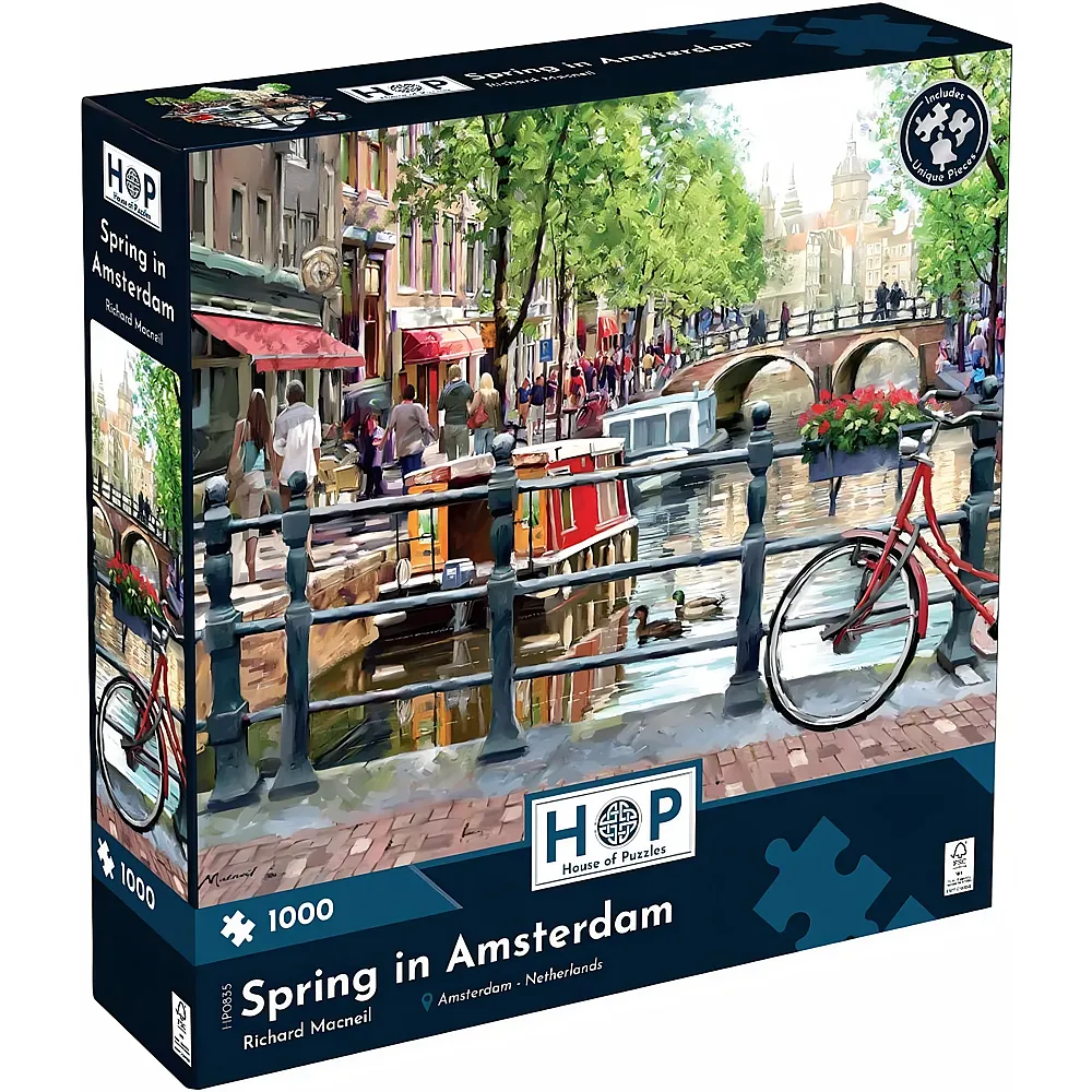 HOP - House of Puzzles Spring in Amsterdam 1000Teile