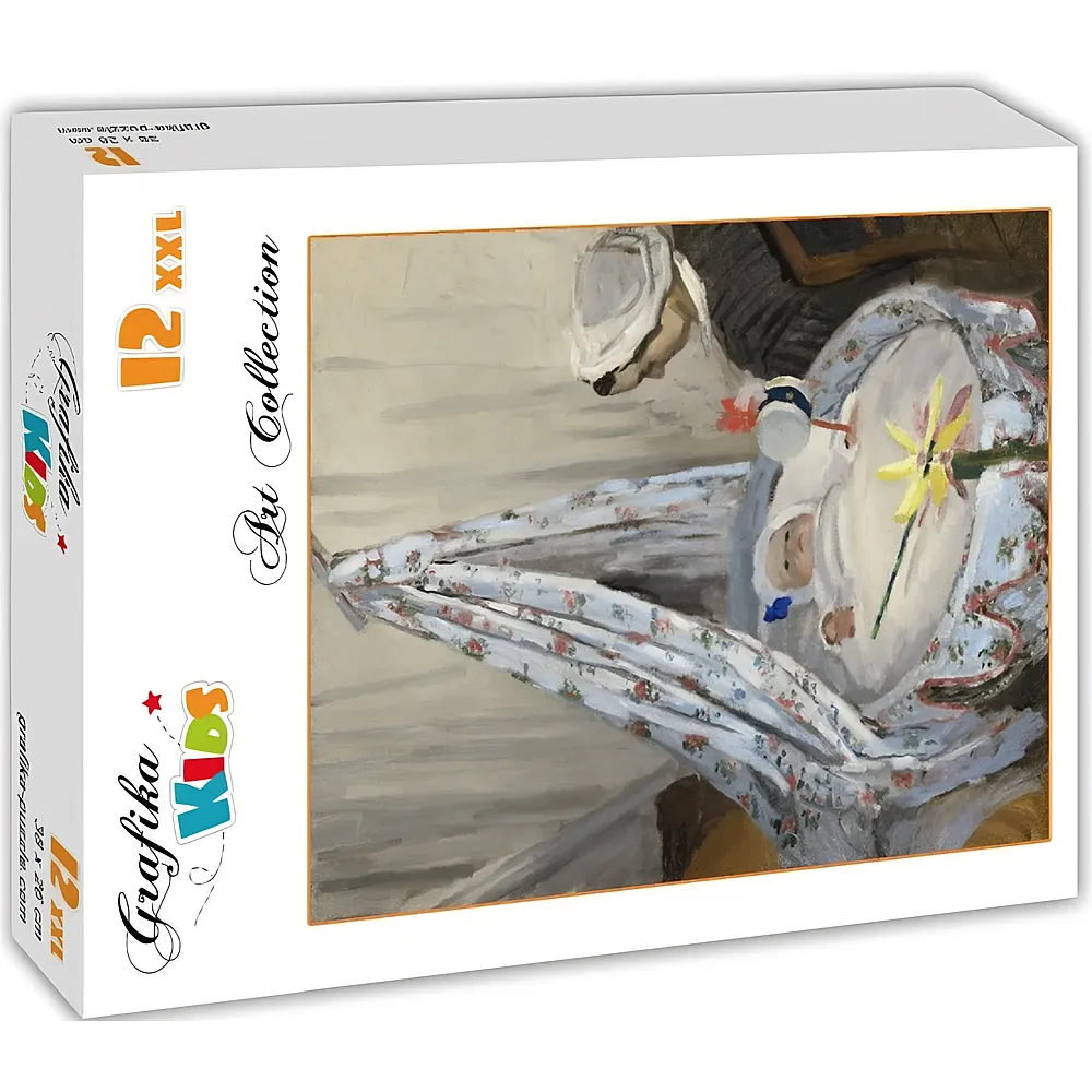 Grafika Puzzle XXL Pieces - Claude Monet - The Cradle - Camille with the Artist's Son Jean, 1867 12Teile