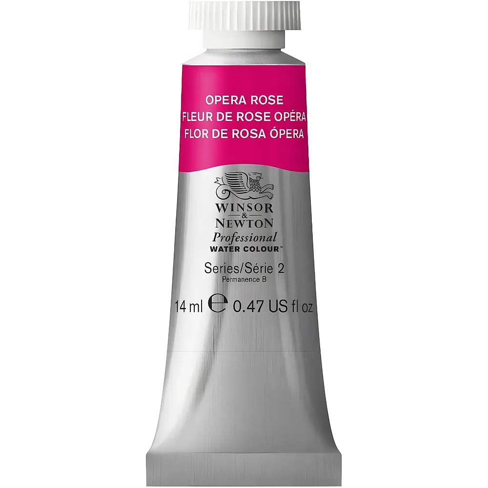 Winsor & Newton Professional Water Colour Aquarellfarbe Opernrosa - 14 ml