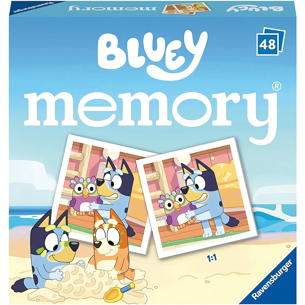 meinspielzeug - Ravensburger Bluey Memory