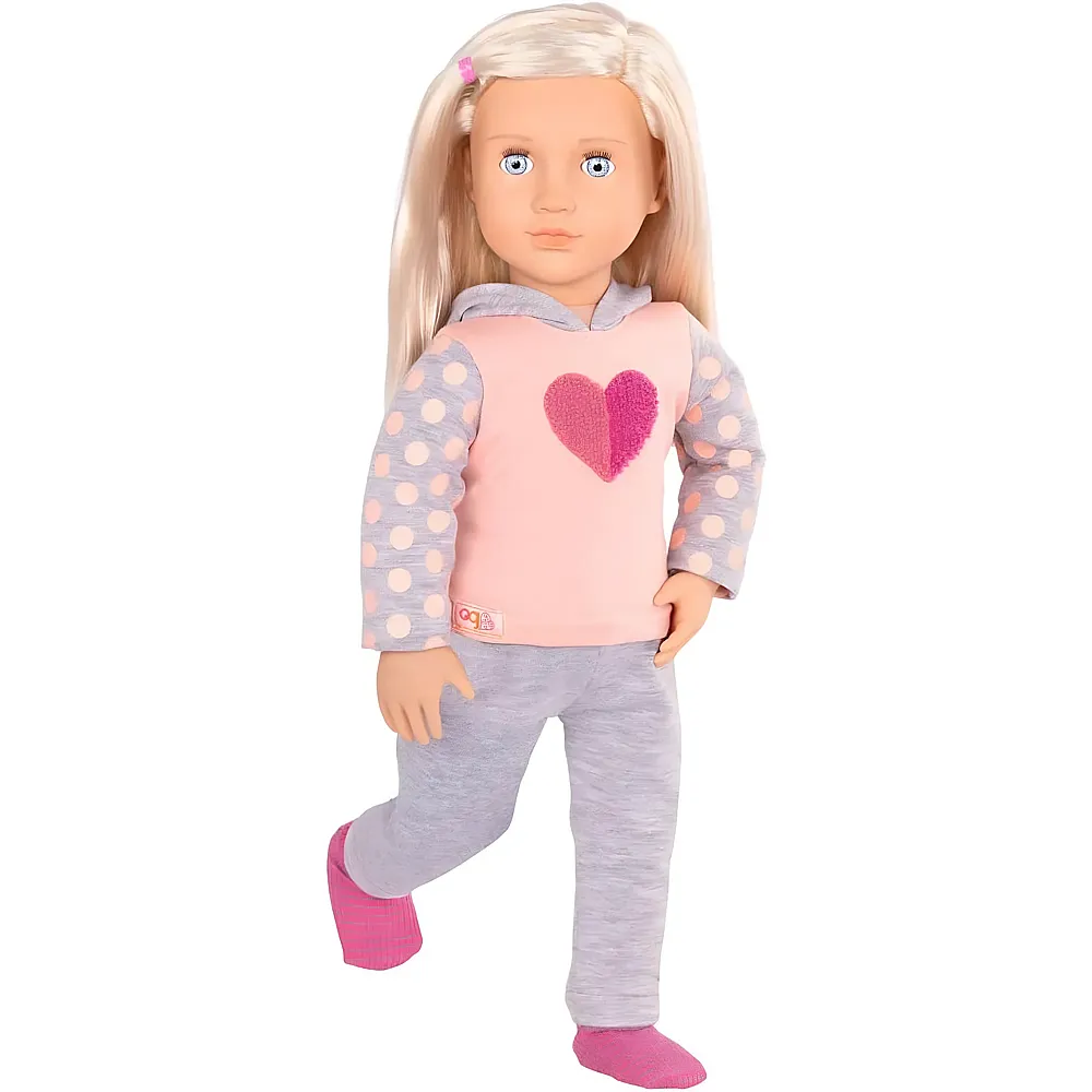 Our Generation Martha mit Krankenhauskittel, Kr�cken & Zubeh�r - 46 cm