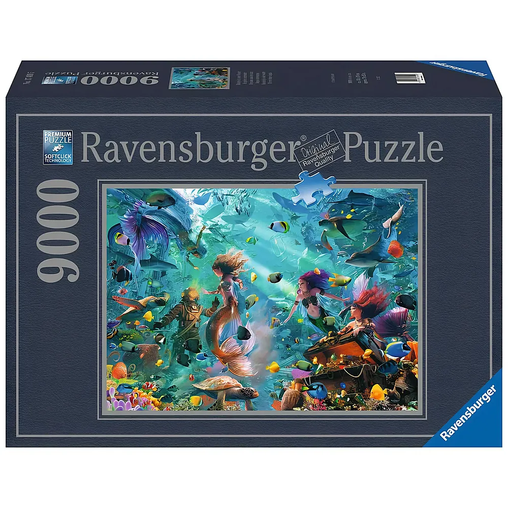 Ravensburger Puzzle Knigreich unter Wasser 9000Teile