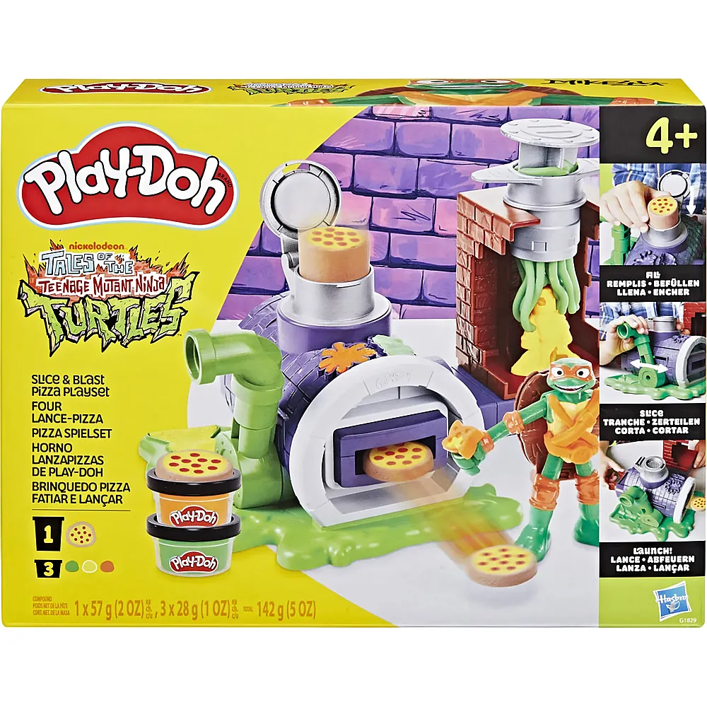 Play-Doh TMNT Teenage Mutant Ninja Turtles Pizza Spielset