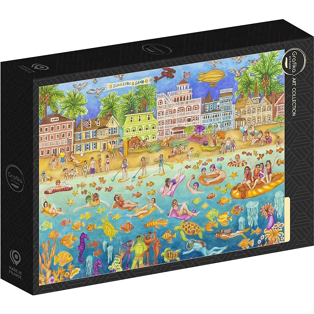 Grafika Puzzle Art Collection Tropische Badeparty - 1000 Teile
