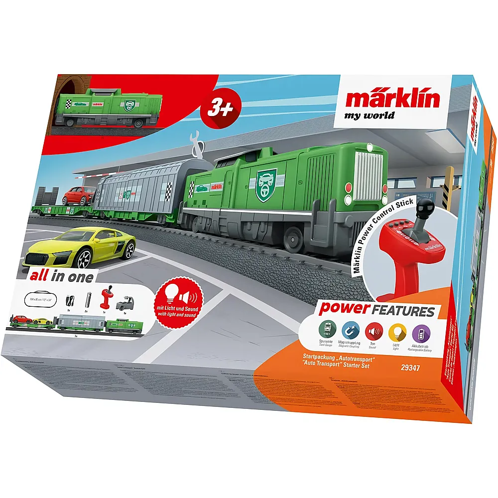 M�rklin H0 my world - Startpackung Autotransport
