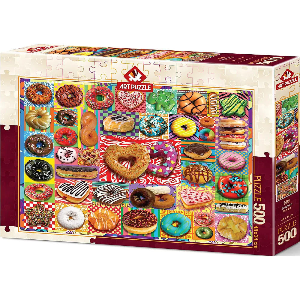 Art Puzzle Doughnuts - 500 Teile