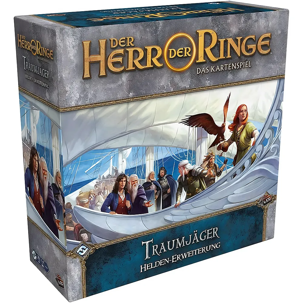 Fantasy Flight Games Der Herr der Ringe LCG  Traumj�ger, Helden-Erweiterung - Deutsch