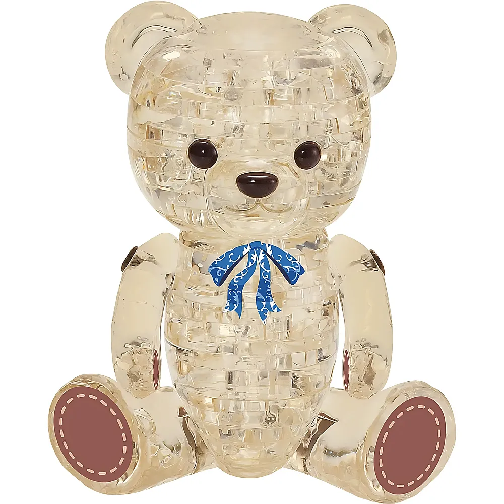 HCM Kinzel Crystal Puzzle 3D B�r Henry Hellbraun - 48 Teile