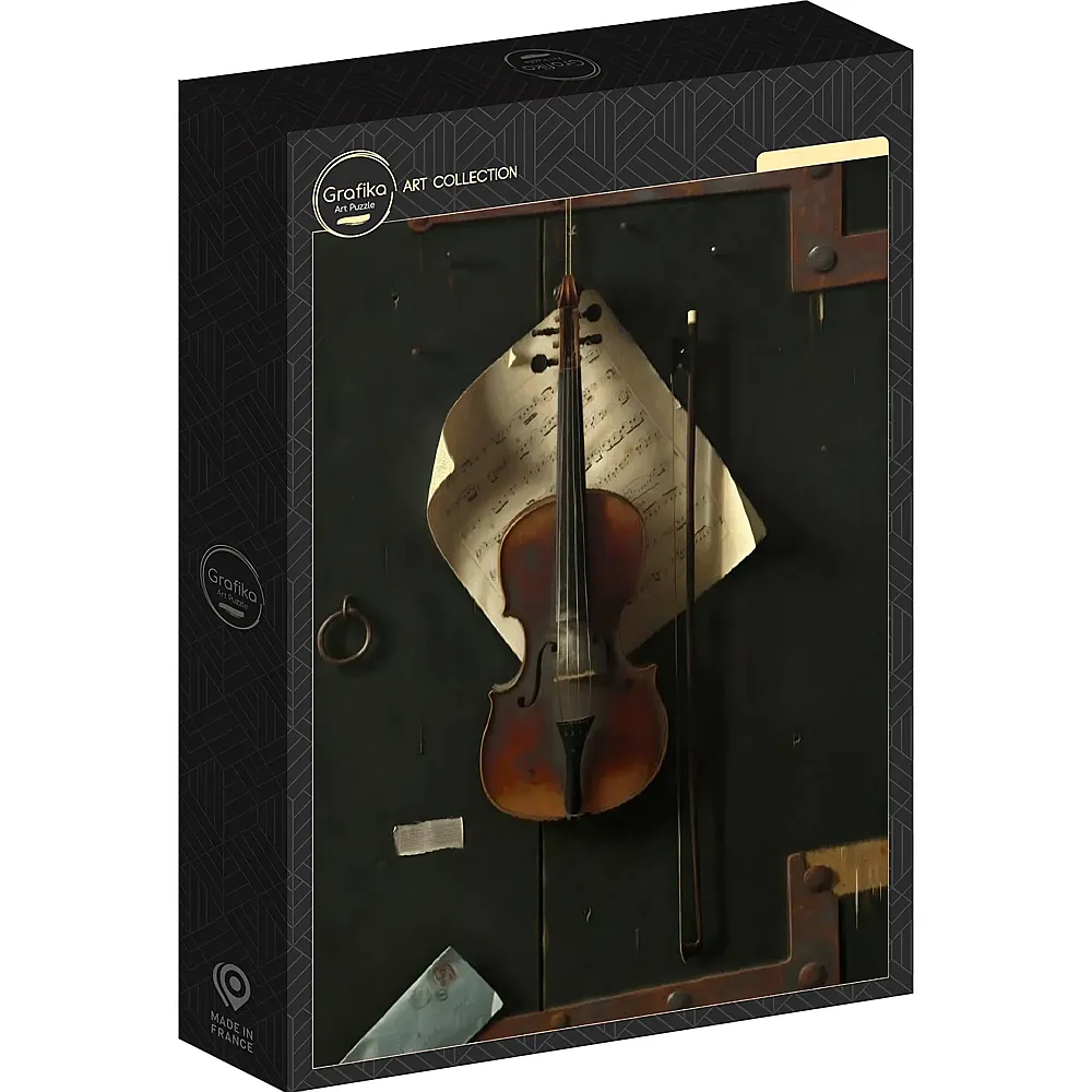 Grafika Puzzle Art Collection William Michael Harnett: The Old Violin, 1886 - 1000 Teile