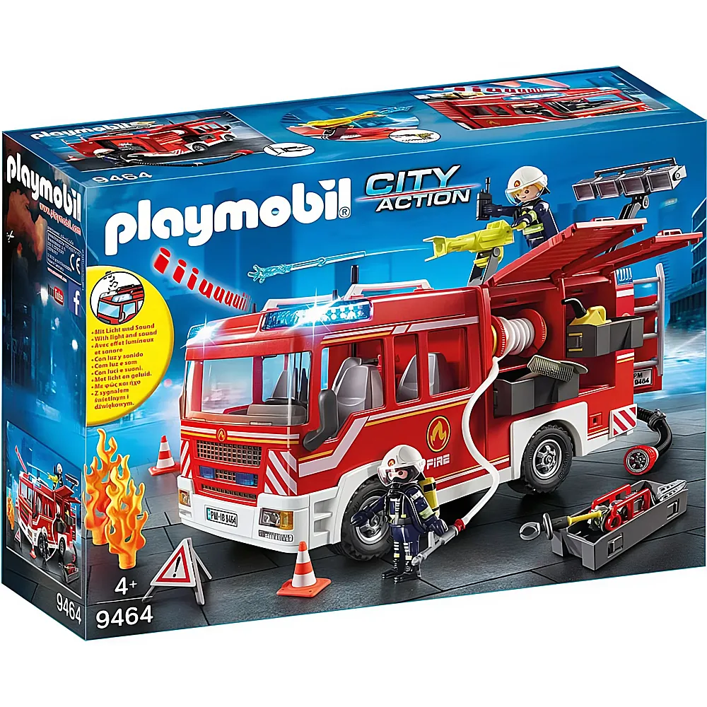 PLAYMOBIL City Action Feuerwehr-Rstfahrzeug 9464