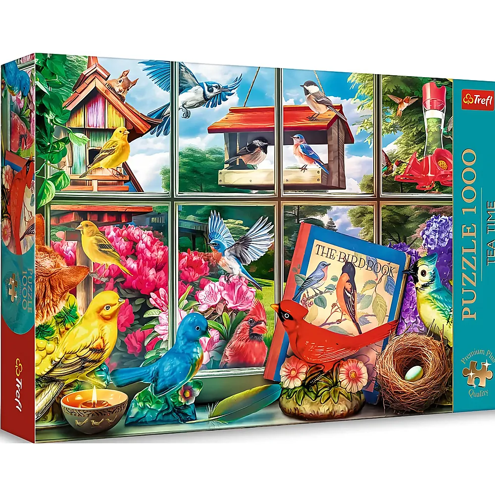 Trefl Puzzle Tea Time Welt der V�gel 1000Teile