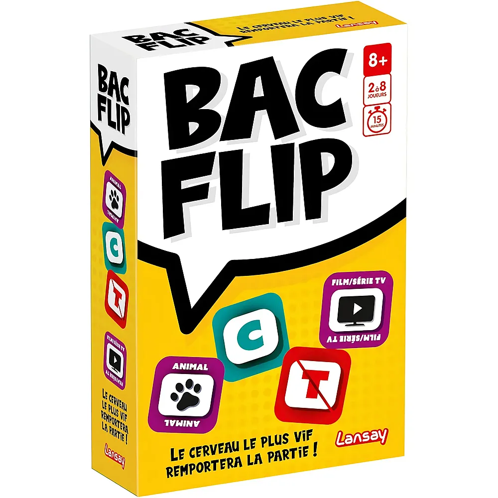 Lansay Bac Flip - Franais